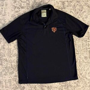 Tommy Bahama Mens Large Chicago Bears Polo Shirt NFL Team Golf Casual